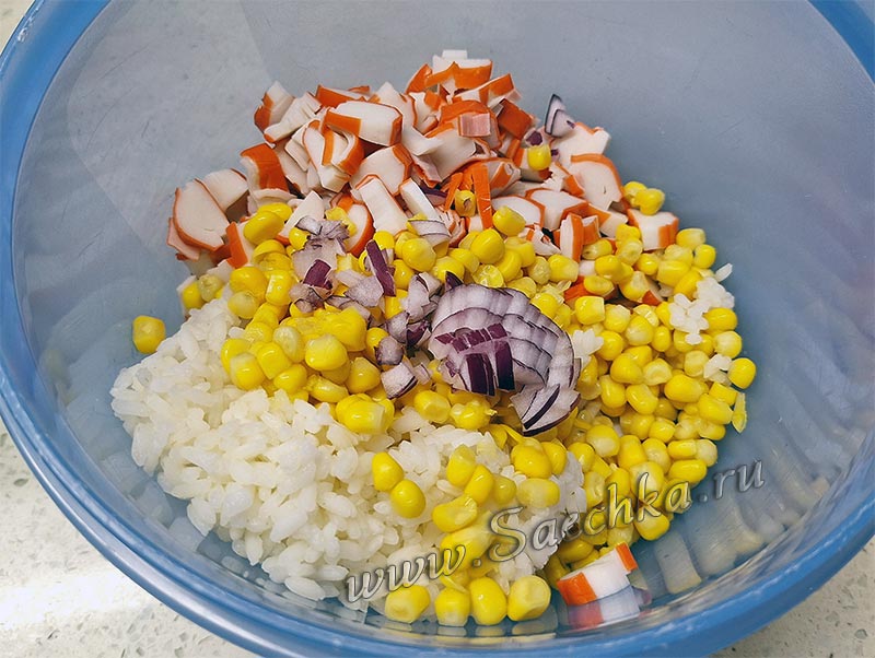 Салат крабовый Салат крабовый