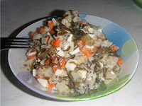 Салат с морской капустой