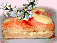 Пирог из киселя