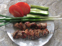 Шашлык в томатном маринаде