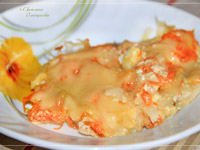 Куриное филе под овощами