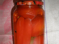 Помидоры с перцем на зиму