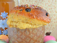 Апельсиновый кулич