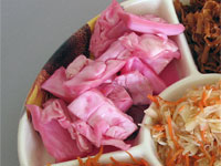 Красная маринованная капуста