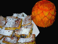 Бисквитное тыквенное печенье