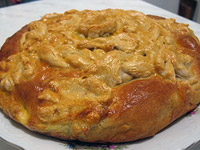 Рыбная кулебяка на Благовещение