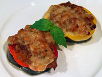 Баклажаны с индейкой