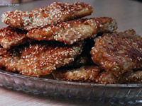 Рыба в кунжуте