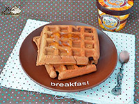 Шоколадные венские вафли