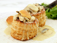 Волованы с начинкой