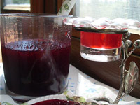 Вишневый джем рубиновый