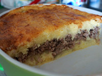 Запеканка из картофеля с мясом