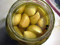 Маринованный чеснок на зиму