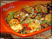 Баклажаны в медово-лимонной карамели