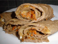 Печёночные рулетики