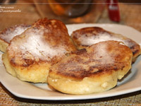 Пышные оладьи без яиц