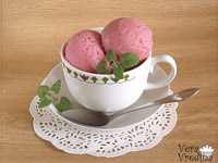 Домашнее клубничное мороженое