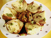 Фаршированные артишоки