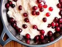 Клюква, протёртая с сахаром