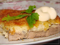 Мясо «Тройной тулуп»