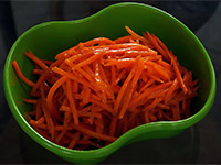 Морковь по-корейски со специальной заправкой