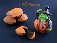 Кексы на Хэллоуин