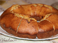 Кекс с конфетами