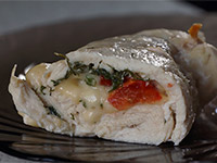 Рулет из куриной грудки