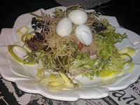 Салат «Гнездо глухаря»