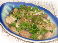 Селёдка под соевым соусом