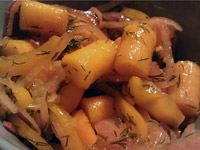 Холодная закуска из тыквы