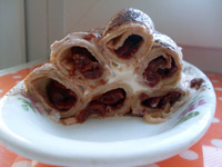 Блинчики с вишней