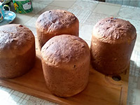 Заварные куличи