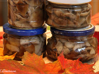 Маринованные опята