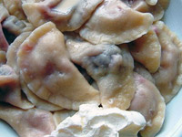 Вареники с вишней