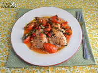 Рыба в остром томатном соусе