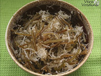 Салат из морской капусты с лобой