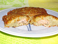 Драники с мясом