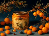 Варенье облепиховое с орехами