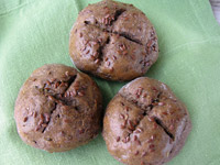 Булочки с льняной мукой