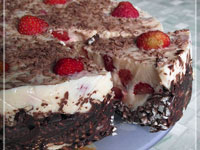 Фруктовый торт без выпечки