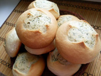 Булочки с укропом