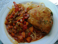 Паприкаш с курицей