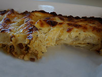 Каннеллони с фаршем и грибами