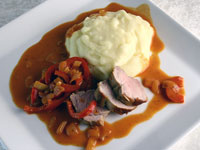 Восточный соус из сладкого перца