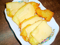 Жареная мамалыга