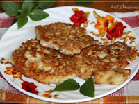 Рыбные оладьи