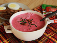 Суп-пюре из свёклы
