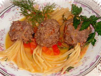 Осьминожки со спагетти