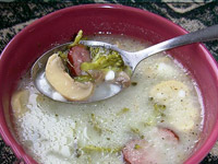 Суп из плавленых сырков